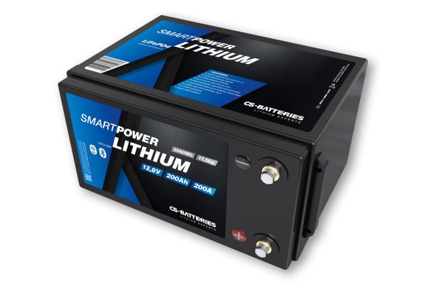 Smart Power Lithium Accu 200Ah 12,8V BT 5.0 Heating Pack