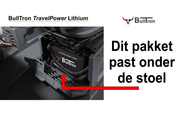 BullTron TravelPower Pro / Off-Grid 350Ah (Li) met 2000Watt Omvormer