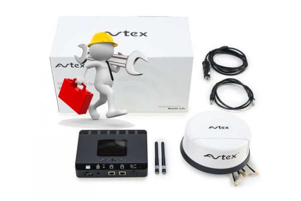 Avtex AMR105X 5G DualSim Cat 18/20 Mobiel Internet (Wit) incl montage