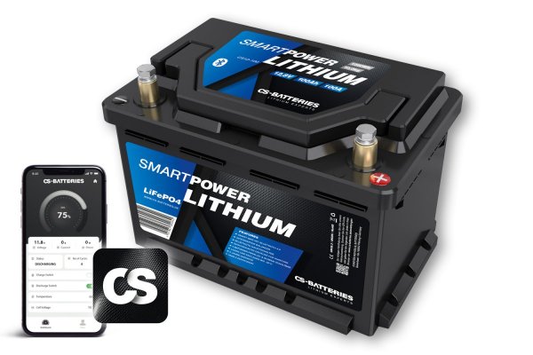 Smart Power Lithium Accu 100Ah 12,8V BT 5.0